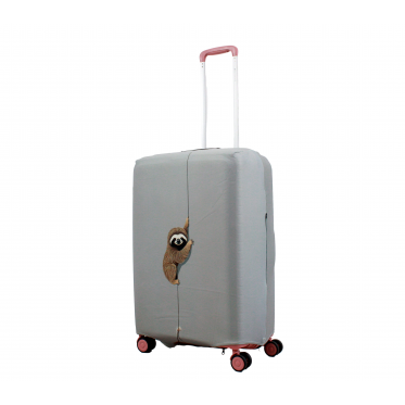 Чохол для валізи Польща середній М (дайвінг) звірі /Fly 385-24