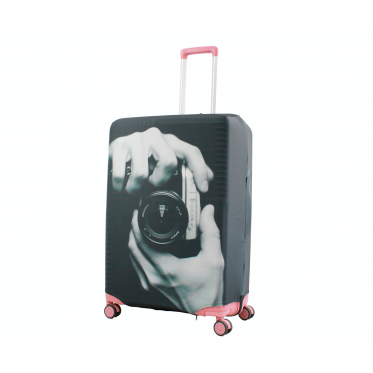 Чехол для чемодана Польша большой L ткань (дайвинг) фото /Fly 583-28