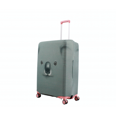 Чехол для чемодана Польша большой L ткань (дайвинг) звери /Fly 385-28