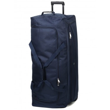 Сумка на колесах гігант XL т.синя 95х39х41см/152л/3кг/Worldline 896-95