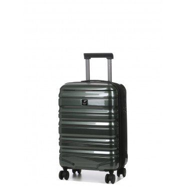 Чемодан Airtex ручная кладь S поликарбонат зелёны 55х36х20см/35л/2.4кг