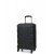 Чемодан малый S поликарбонат чёрный 55х35х21+4/40л/2.75кг/Airtex 748