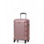 Чемодан малый S поликарбонат розовый 55х35х21+4/40л/2.75кг/Airtex 748