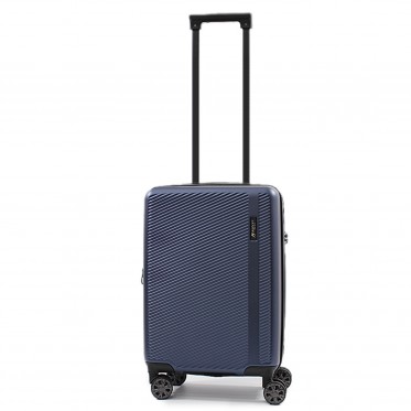 Валіза мала S полікарбонат синя 55х35х20+5/43л/2.85кг/Airtex 231