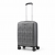 Валіза мала S поліпропілен сірий 55х38х23(+3)см/44л/3.0кг/Worldline 295