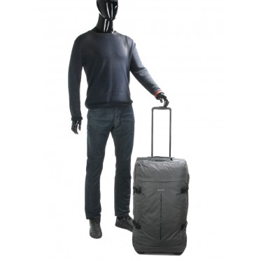Сумка на колёсах средняя М серая 68x36x32см/72л/2.7кг/Airtex 827-68