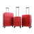 Набір валіз Франція (L M S-3шт) полікарбонат бордо/Airtex 747