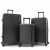Набір валіз Франція (L M S-3шт) полікарбонат чорний/Airtex 231