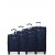 Набір валіз Франція (XL+L M S-4шт) тканина синій/Worldline 619