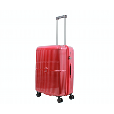 Чемодан средний M поликарбонат бордо 65х45х28+3/77л/3.7кг/Airtex 747