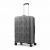 Чемодан средний М полипропилен серый 65х45х28+3/75л/3.8кг/Worldline295