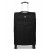 Чемодан большой L ткань чёрный 79х49х32(+5)см/111л/4.2кг/Worldline 619
